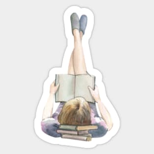 Read more books Sticker